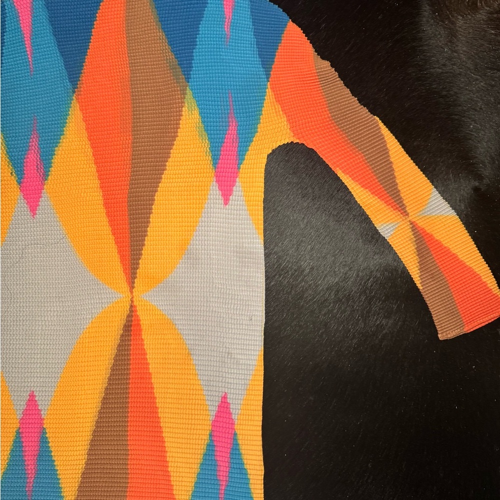 Colorful Geometric Pattern Dress - Picture 5 of 5